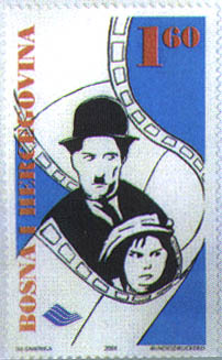 Charlie Chaplin Stamp Bonai 'The Kid'