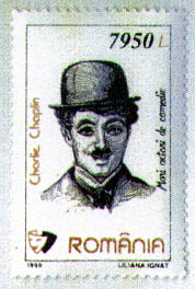 Somali Republic 2000 Charlie Chaplin Stamp