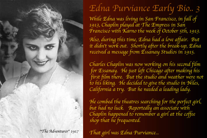 edna purviance early life san francisco before edna met charlie chaplin at essanay studios